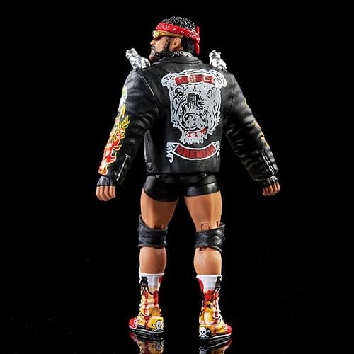 Mattel WWE Elite Collection Action Figure & Accessories, Series #104 Rick Steiner 6-inch Collectible with 25 Articulation Points & Swappable Hands - Rick Steiner - 6-Inch thumbnail 6