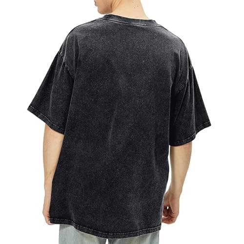 Qiqilyly Men's Oversized Graphic Tees Streetwear Vintage Tshirts for Men Acid Wash Tshirt Aesthetic Unisex Shirts Grunge Tops thumbnail 4