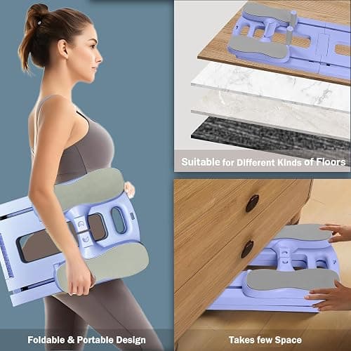 Pilates Reformer Machine,Pilates Board for Home Workout,Mini Pilates Reformer Set，Pilates Equipment Flo Pilates Reformers for Women thumbnail 4
