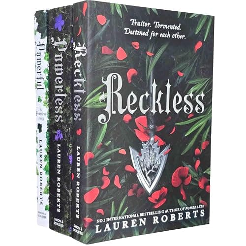 The Powerless Trilogy By Lauren Roberts 3 Books Collection (Powerless, Powerful and Reckless) - Image 1