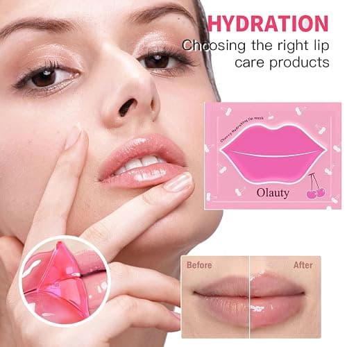 30 Pairs Lip Mask & Eye Mask,Under Eye Patches for Puffiness and Dark Circles, Effectively Nourishes the Lip & Eye Skin, Cheer Gifts, Adult Party Favors, Stocking Stuffers, Bulk Gifts, Christmas Gifts thumbnail 3