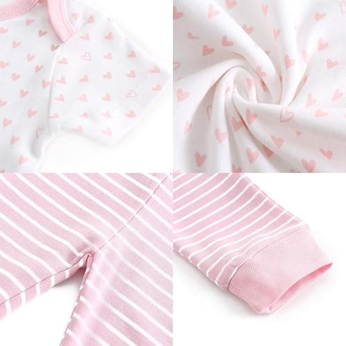 MAMIMAKA Newborn Layette Gift Set Bodysuits Pants for Baby Girl and Boy 24 Piece 100% Cotton Essentials and Accessories thumbnail 6