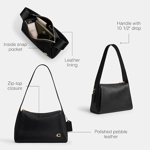 COACH womens Lola Shoulder Bag thumbnail 3