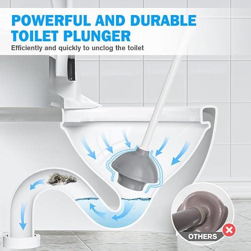 Toilet Plunger & Brush Set thumbnail 3