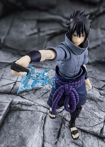 TAMASHII NATIONS - Naruto - Sasuke Uchiha -Solidary Shinobi- S.H.Figuarts Action Figure thumbnail 9