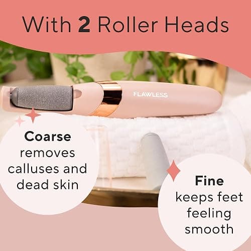 Finishing Touch Flawless Pedi, Rechargeable Electric Callus Remover Tool for an at-Home Spa Pedicure Experience, Removes Dry Skin for Smoother Feet thumbnail 3