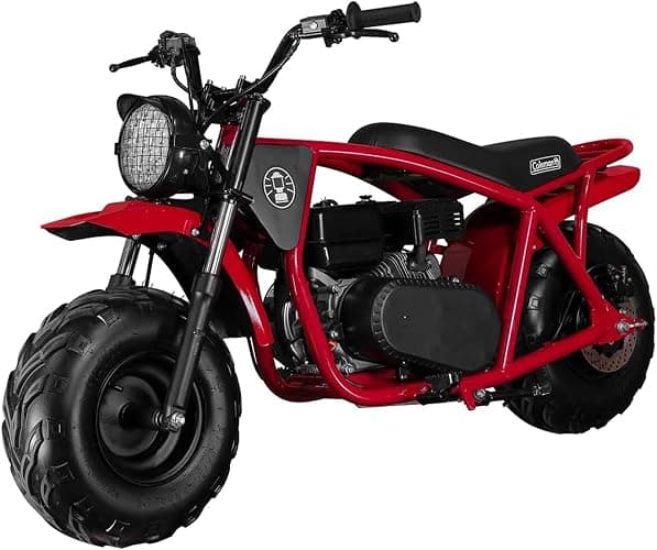 Coleman Powersports B200 196cc Gas Powered Minibike for Kids and Adults, 1-Cylinder, 4-Stroke, 30 Mph, 200 lbs Maximum Load, Ideal for Off-Road and Trail Riding - Image 1