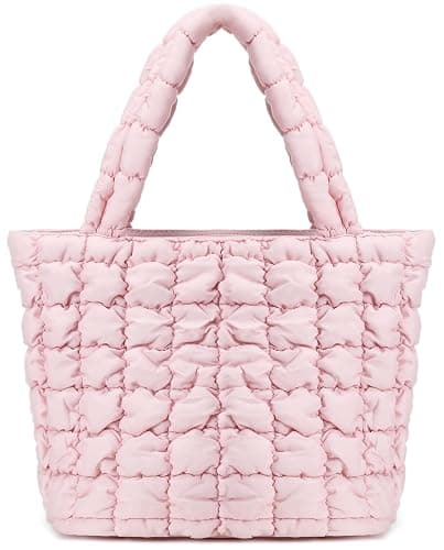 CAMTOP Lunch Box for Women Girls Insulated Cute Lunch Tote Bag Lunchbox Cooler Bag for Work Travel Picnic (Pink) - Image 1