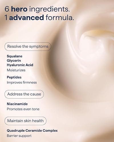 Remedy for Rich Moisture - Barrier Repairing Rich Cream Moisturizer for Normal to Dry Skin - Quadruple Ceramide Complex, Peptides, Squalane, Glycerin- By Dermatologist Dr. Shah, 1.7 fl. oz thumbnail 7