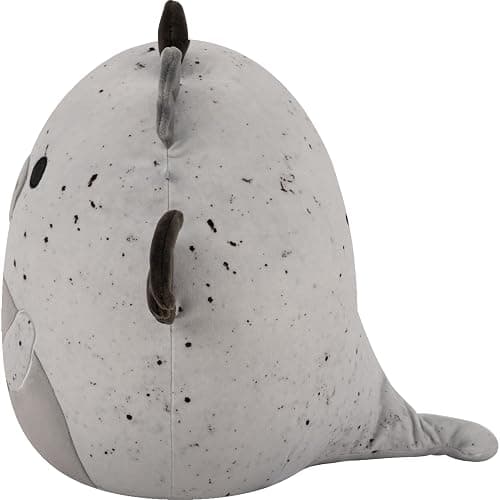 Squishmallows Original 12in Gio the Grey Speckled Gargoyle Holding Black Candle – Official Jazwares Halloween Plush (Medium-Sized) thumbnail 6