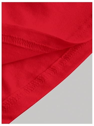SOLY HUX Girl's Square Neck Crop Tank Top Sleeveless Bow Tie Camisole Ruched Cute Clothes thumbnail 3