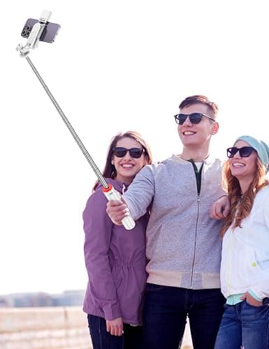 Selfie Stick Tripod with 2 Light, 3 Light Modes & 6 Brightness Levels Extendable Phone Tripod with Detachable Remote & Phone Holder, Portable Camera Tripod Compatible with iphone16 15 14 13/Android thumbnail 9