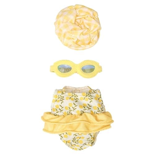 Manhattan Toy Wee Baby Stella Fun in The Sun 3 Piece Baby Doll Swimming Outfit for 12" Dolls - Image 1