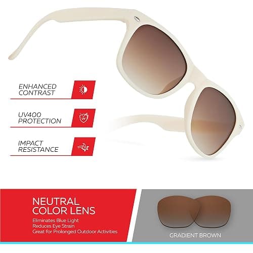 Kids Sunglasses for Boys Girls Age 3-12 Classic Children Sun Glasses UV400 | Fun Colors, Rubberized Frame, UV Protection Shatterproof Lens, Square Kids Toddler Shades for Beach, Travel, Everyday thumbnail 3