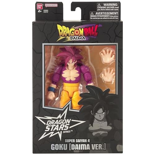Dragon Stars Series - Dragon Ball DAIMA - Super Saiyan 4 Goku [DAIMA Ver.] 6.5" Action Figure thumbnail 5