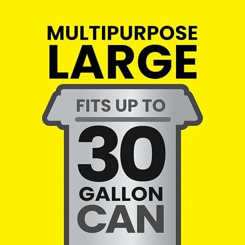 Glad ForceFlex Heavy Duty Trash Bags With Clorox, Mountain Air, 30 Gal, 50 Ct (Package May Vary) thumbnail 5