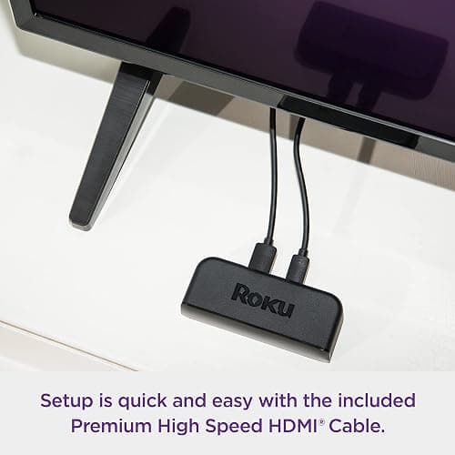 Roku Premiere | HD/4K/HDR Streaming Media Player, Simple Remote and Premium HDMI Cable, Black thumbnail 10