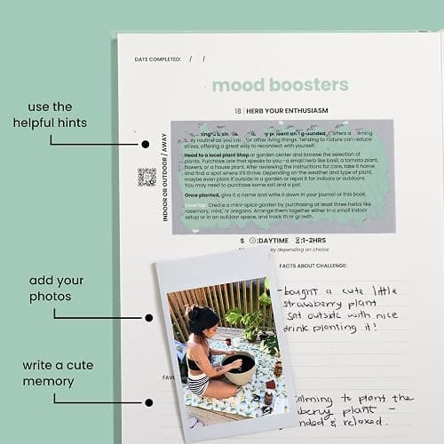 Solo Edition – 30 Scratch-Off Self-Discovery Activities | Mindfulness & Self-Care Challenge Book | Personal Growth Journal & Reflection Gift for Adults thumbnail 3
