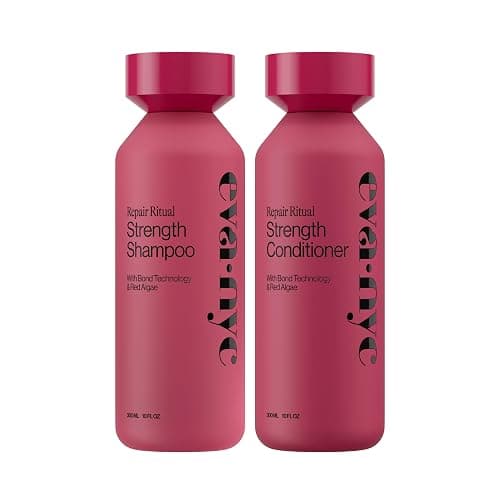 Eva NYC Ritual Repair Shampoo and Conditioner Set - Protect and Strengthen Dry, Damaged Hair with Bond Technology + Red Algae - Reduce Breakage - Orange Zest + Sage Scent - 10 fl oz (Pack of 2) - Image 1