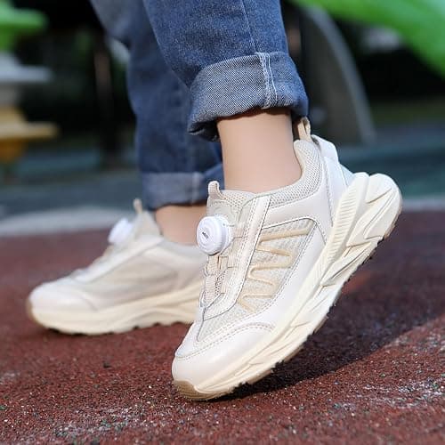 Boyuwarm Kids Running Shoes, Lightweight Athletic Tennis Sneakers, Boys Girls thumbnail 3