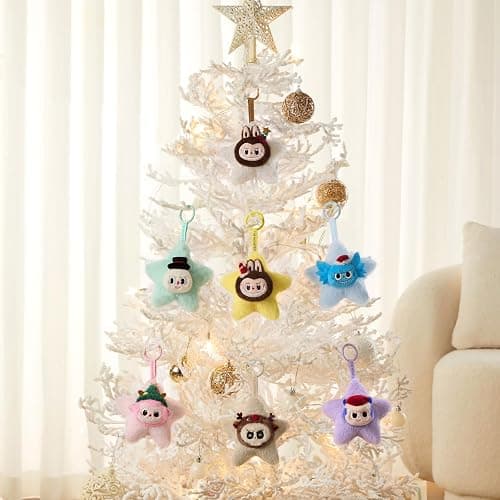 POP MARTTHE MONSTERS Classic Series-Sparkly Blind Box, THE MONSTERS Blind Box Figures, Random Design Collectible Toys Home Decorations, Holiday Birthday Gifts, Single Box - Sparkly Plush Pendant - Single Box thumbnail 2