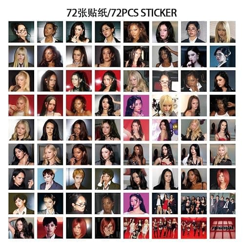 KATSEYE Animal Lomo Cards Set,127PCS Kpop Photocards & Stickers,Animal Wild Album Merch for Fans Collection Gift thumbnail 4
