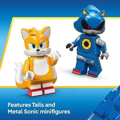 LEGO Sonic The Hedgehog Cyclone vs. Metal Sonic - Building Toy for Kids, Boys and Girls, Ages 8+ - Mech Suit with Minifigures for Pretend Play - Gift Idea for Birthdays - 77002 thumbnail 6