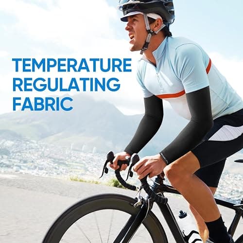 APEXUP Cooling Arm Sleeves for Men Women, UV Sun Protection UPF 50, Volleyball Arm Sleeves Compression Sleeves for Outdoor thumbnail 9
