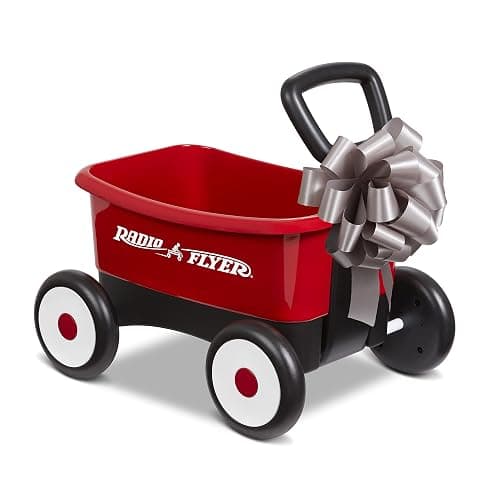 Radio Flyer Push & Pull Walker Wagon, 2-in-1 Wagon, Ages 1-4, Red Walker Toy - My 1st Wagon thumbnail 8
