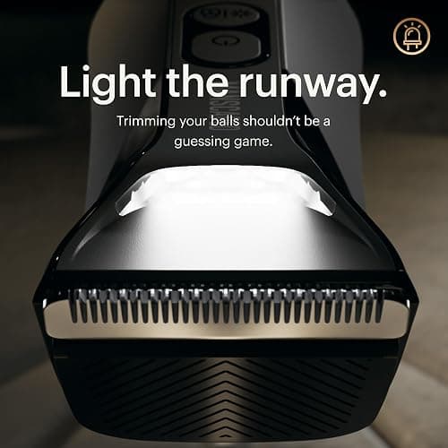 MANSCAPED® The Lawn Mower® 4.0 PRO - Groin & Body Hair Trimmer, Updated SkinSafe® Trimmer Blade, Waterproof Wet/Dry Groomer, USB-C & Wireless Charging Compatible, Men’s Ball Shaver with Travel Lock thumbnail 5