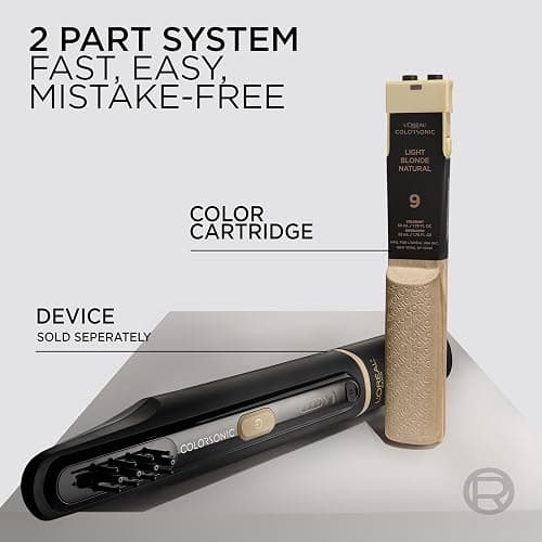 L'Oreal Paris Colorsonic Permanent Hair Dye Coloring Device for Root Touch Up, All Over Color, and Gray Coverage, Mistake-Free Application (Hair Color Cartridge Sold Separately) thumbnail 5