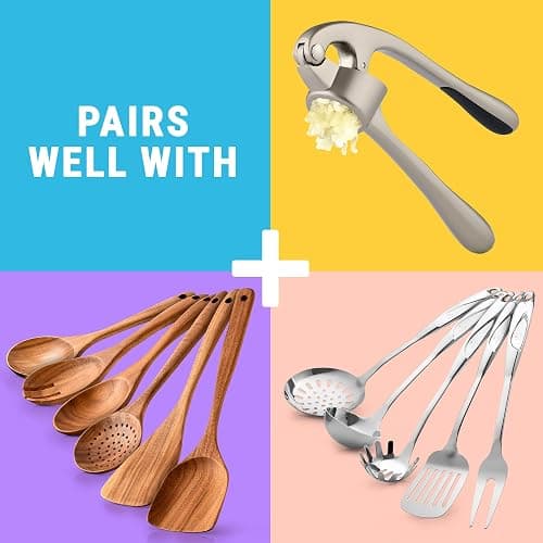 Zulay Kitchen Spoon Rest for Multiple Utensils High Heat-Resistant Silicone Drip Pad, BPA-Free Spoon Holder for Stove Top, Kitchen Gadget Holder for Ladles, Tongs, Cooking Spatula - Makes Great Gift thumbnail 7