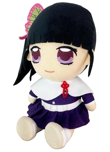 Great Eastern Entertainment Demon Slayer - Kanao Tsuyuri Sitting Pose Plush 7" H thumbnail 2