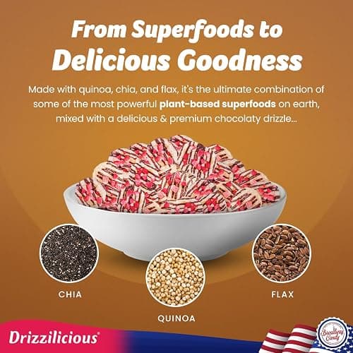 Drizzilicious Strawberry Chocolaty Bites, Mini Rice Cakes, 113g, Vegan, Gluten-Free thumbnail 5