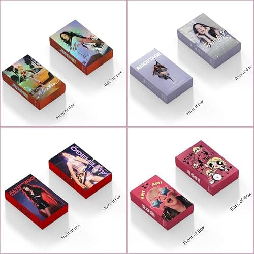 NlsqAMZ 220 Stück Blackpiink Photocards, Blackpiink Merch, Mini-Fotokarten, Albumkarten, Postkarten, Geburtstagskarten, Fan-Geschenke thumbnail 5