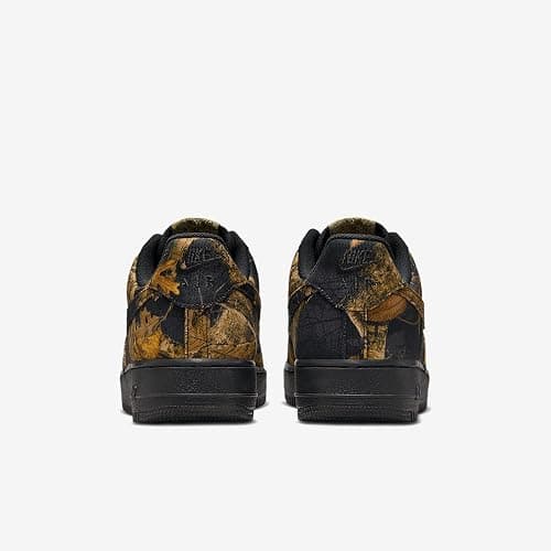 Air Force 1 '07 Realtree Men's Shoes (Off Noir/Multi-Color/Gum Yellow/Multi-Color) Size 7 thumbnail 6