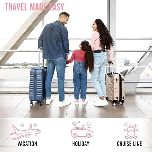Veken 10 Set Packing Cubes for Travel Essential, Suitcase Organizer Bags in 4 Sizes, Carry-On Luggage Accessories with Large Laundry & Hanging Toiletry Bag, Must-Have for Airplane, Road Trip & Camping thumbnail 9