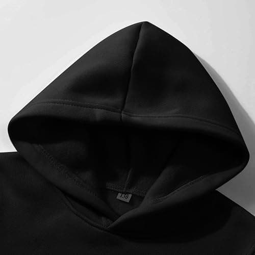 Kids Girls Hoodie Long Sleeve T Shirt Sweatshirt Warm School Jumper Teen Girls Bow Knot Print Fleece Hooded Pullover Top Casual Activewear with Pockets Fall Winter Clothes Age 3-14 Years thumbnail 7