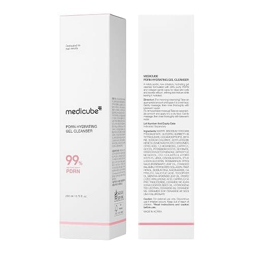 medicube PDRN Jelly to Foam Cleanser - Gentle Low pH Hydrating Cleanser | Hydrating Daily Face Wash with PDRN, Collagen & LHA - For All Skin Types, Korean Skincare, 200ml thumbnail 8