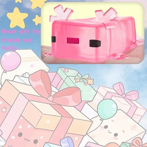 Squishy Blobofish Toy, Pull, Stretch and Squeeze Stress Cute Fish Toy for Anxiety Relief, Funny Cute Sensory Toys for Autism, ADHD, Birthday, Christmas, Office, Stocking Stuffer Gift thumbnail 6