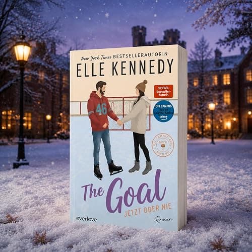 Elle Kennedy - Off-Campus Buchset Band 1-5: The Deal, The Mistake, The Score, The Goal, The Legacy - New Adult Romance Deutsch Liebesromane Set - Hockey Roman Taschenbuch mit exklusivem Lesezeichen thumbnail 6