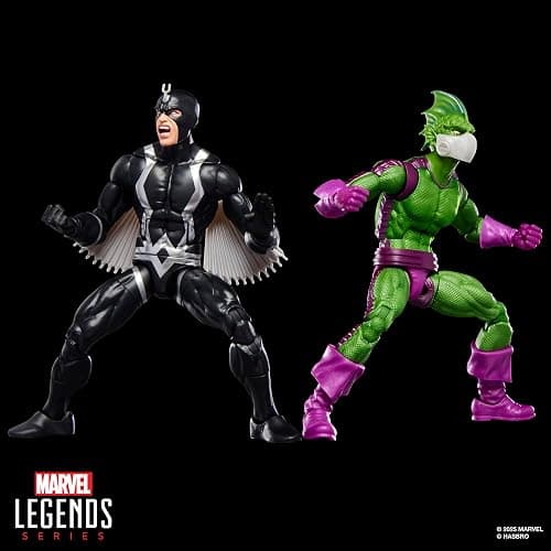 Marvel Legends Series Inhumans Black Bolt & Triton Two-Pack, 2 Fantastic Four Comics-Inspired Collectible 6-Inch Scale Action Figures thumbnail 5