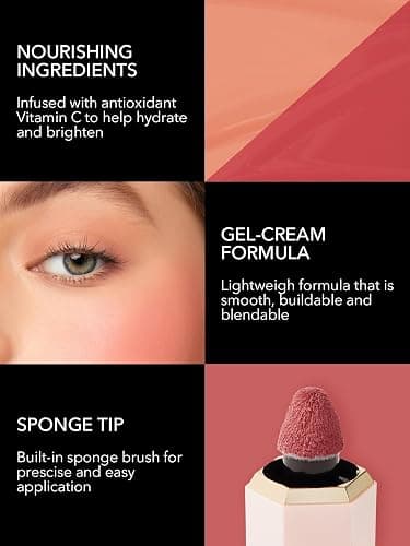 SHEGLAM Color Bloom Liquid Blush Makeup for Cheeks Matte Finish-Love Cake thumbnail 6