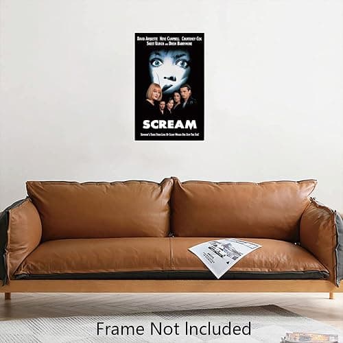 FatCat Wall Graphics Scream - 1996 Movie Poster Frameless Gift 12 x 18 inch（30cm x 46cm）-LT-071 thumbnail 7