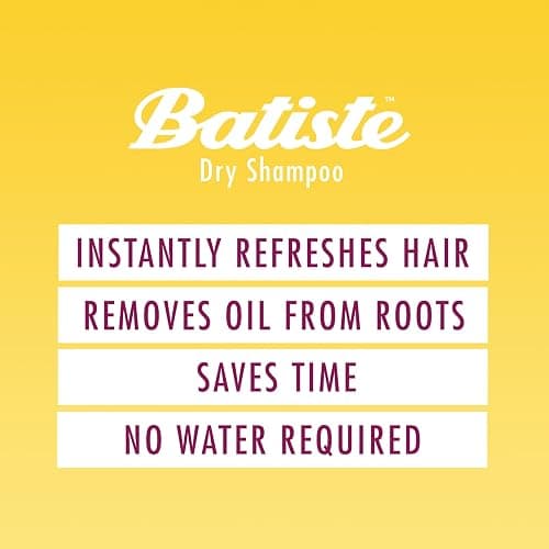 Batiste Dry Shampoo for Blonde Hair, Refresh Hair and Absorb Oil Between Washes, Waterless Shampoo for Added Hair Texture and Body, 5.71 oz thumbnail 7