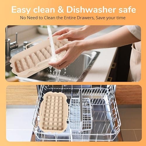 ENSINE Air Fryer Accessories for Philips Dual Basket Air Fryer 3000 Series,2 x Silicone Waffle Mould Compatible with Philips 5000 Series, Tefal Dual Easy Fry 8.3L,Tefal Dual Easy Fry XXL 11L thumbnail 6