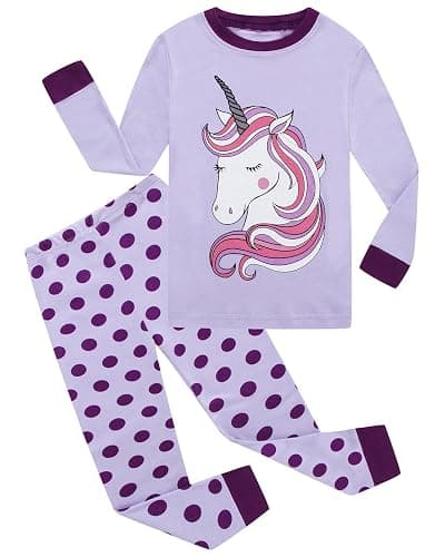 Little bety Little Girls Pajamas Sets Toddler Girls Cotton Pjs Sleepwear Sets - Image 1