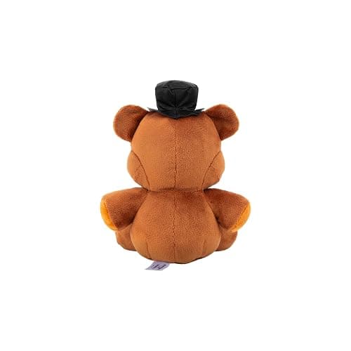 Jazwares Five Nights at Freddy’s Classic Freddy Plush - 8-Inch Stuffie with Soft Material and Glow-in-The-Dark Eyes thumbnail 4