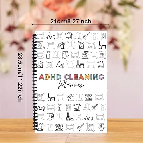 Cleaning Planner, Cleaning Schedule and Checklist Organizer, Daily Weekly Monthly Household Cleaning Planner, Chore Chart Notebook for Home, Family Cleaning Tasks, DIY Home Improvement, Editable Template thumbnail 3