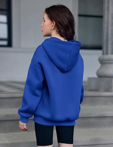 Arshiner Girls Oversized Hoodies Fleece Pullover Sweatshirts Kids Fashion Casual Outfits Fall Winter Clothes thumbnail 3